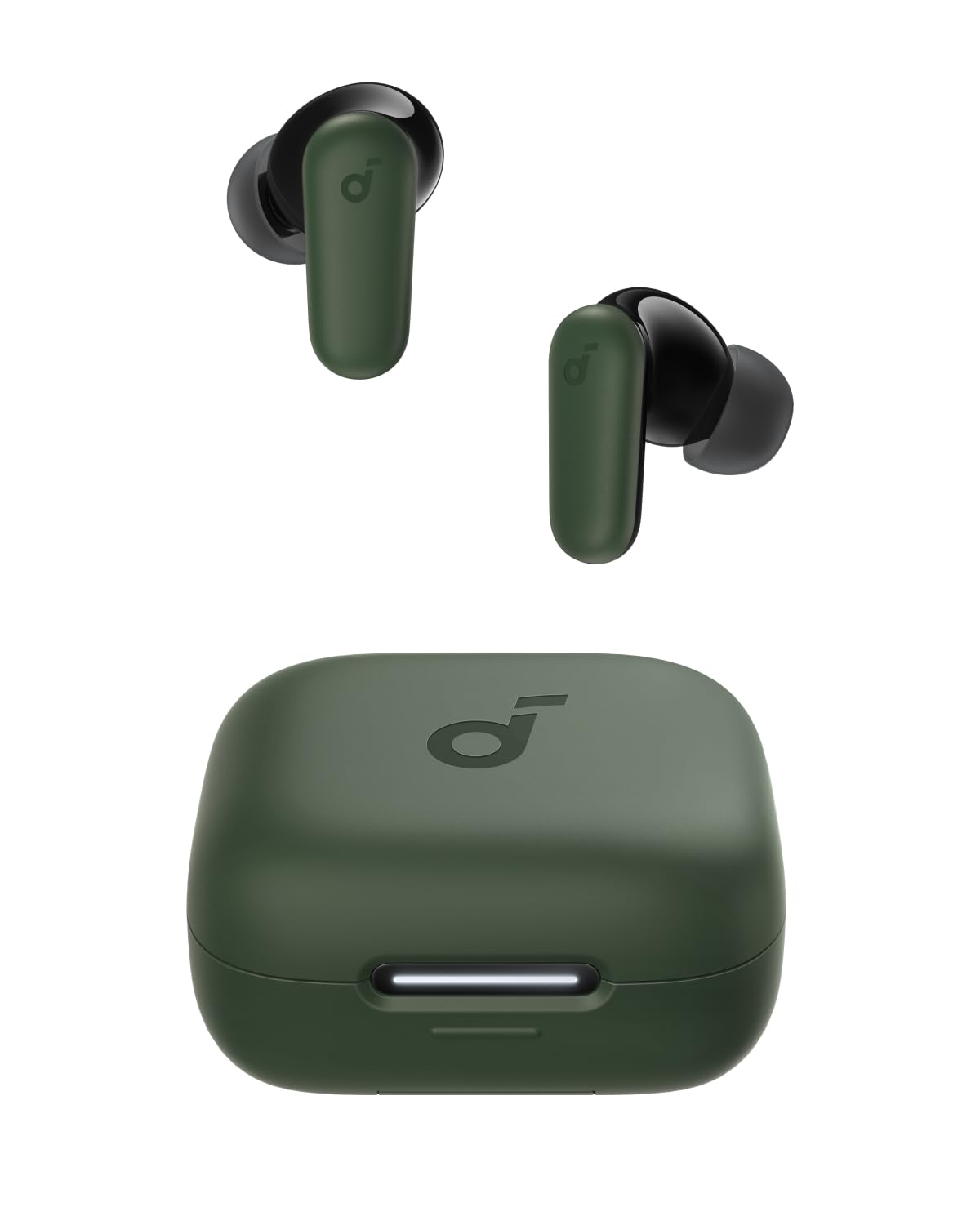Soundcore P30i by Anker Noise Cancelling Earbuds, Strong and Smart Noise Cancelling, Powerful Bass, 45H Playtime, 2-in-1 Case and Phone Stand, IP54, Wireless Earbuds, Bluetooth 5.4 (Black)
