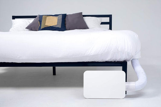 BedJet 3 Climate Comfort for Beds, Cooling Fan + Heating Air Bundle with Cloud Sheet (King Size Sheet)