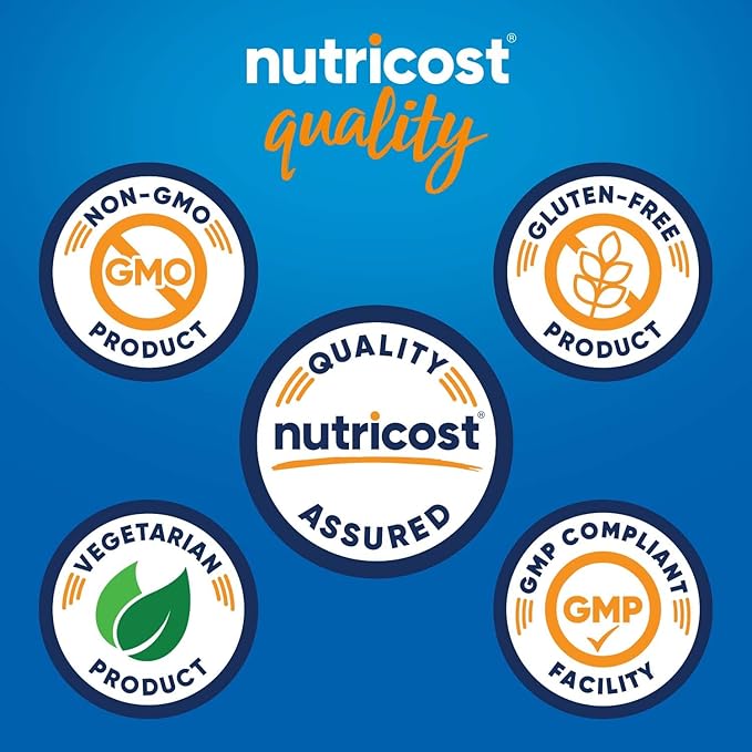 Nutricost Zinc Carnosine 86mg, 120 Capsules - Non-GMO, Gluten Free, Zinc L-Carnosine Supplement