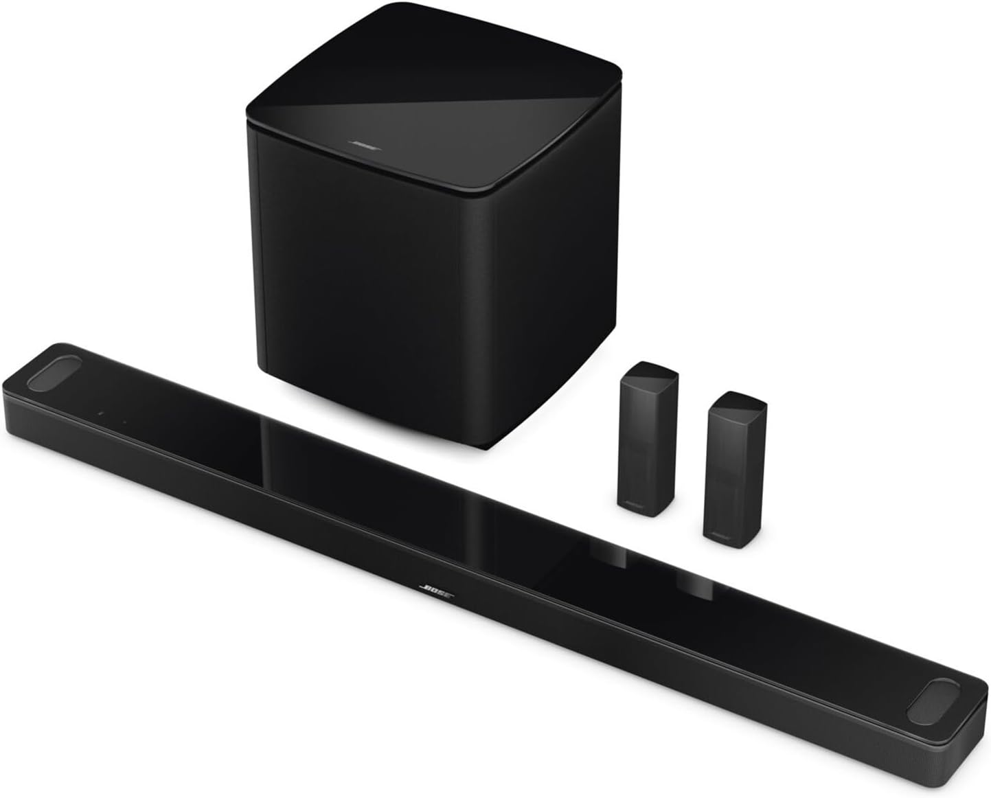 Bose Smart Ultra Dolby Atmos Soundbar, All-in-One Surround Sound System for TV, A.I. Dialogue Mode, Alexa and Google Voice Control, HDMI eARC, Black
