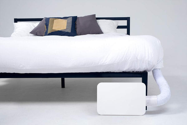 BedJet 3 Climate Comfort for Beds, Cooling Fan + Heating Air Bundle with Cloud Sheet (King Size Sheet)