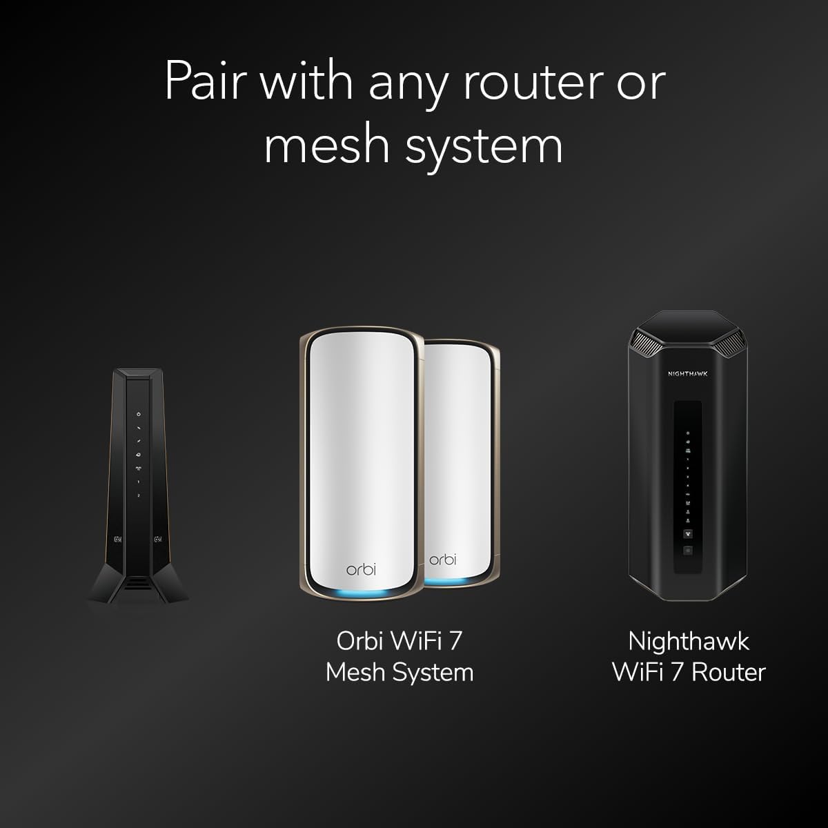NETGEAR Nighthawk DOCSIS 3.1 Mid/high-Split Cable Modem (CM3000) – Approved for Today’s Fastest Speeds - Works with All Providers Incl. Xfinity, Spectrum, Cox - for Plans up to 2.5Gbps
