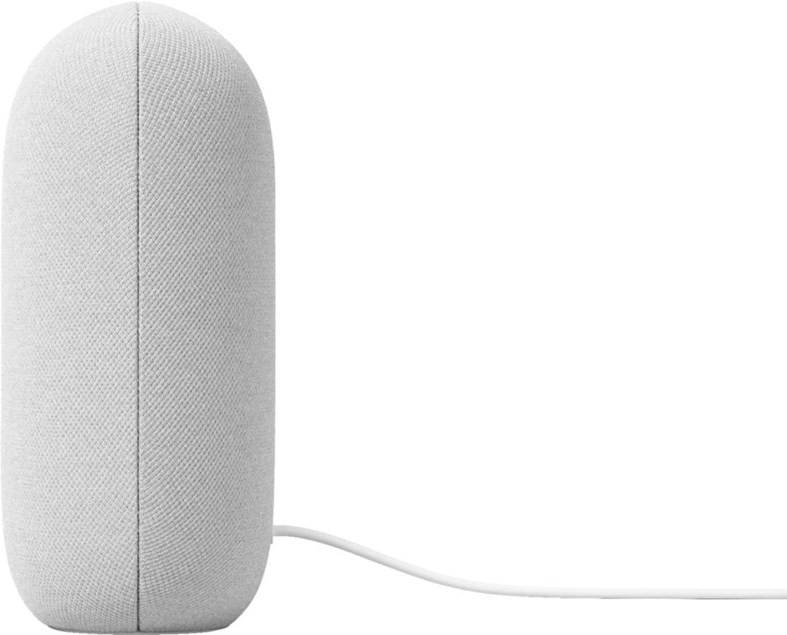 Google Audio Bluetooth Speaker - Wireless Music Streaming, Powerful Sound, Assistant Built-in, Wi-Fi and Bluetooth Connectivity, Smart Home Control, Stereo Pairing - Chalk