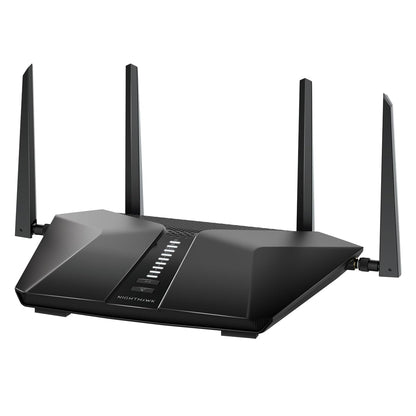 NETGEAR WiFi 6 Router 4-Stream (R6700AX) – Router Only, AX1800 Wireless Speed (Up to 1.8 Gbps), Covers up to 1,500 sq. ft., 20 Devices – Free Expert Help, Dual-Band