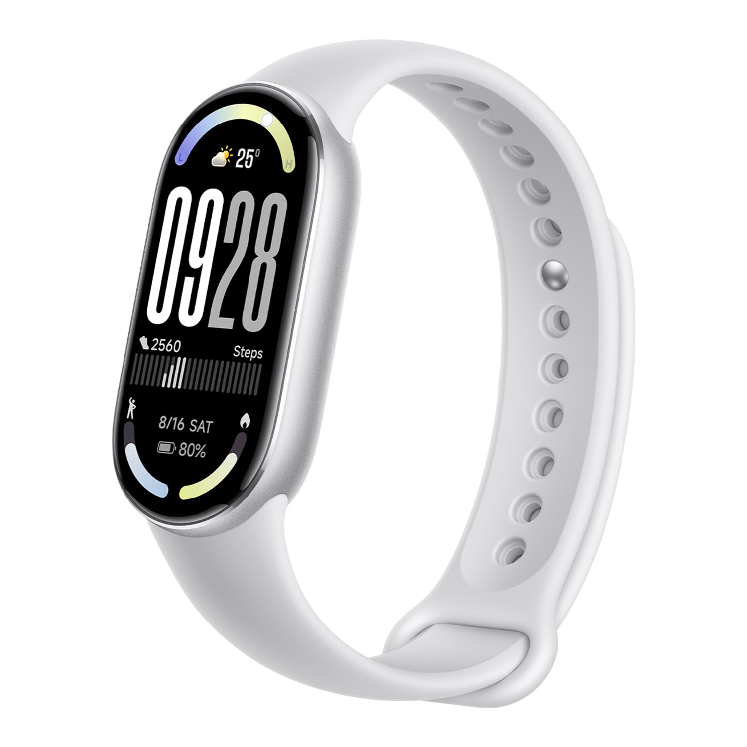 XIAOMI Mi Smart Band 10 (2025) Global Version - 1.72" AMOLED Display | 21 Days Battery Life | Touchscreen, Multi-Sport Tracker, Activity Tracker, Heart Rate Monitor | BT5.4 - (Midnight Black)
