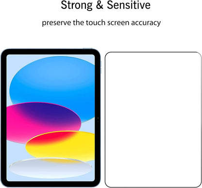 Ailun Screen Protector for iPad 11th A16 2025 [11 Inch] / 10th Generation 2022 [10.9 Inch], Tempered Glass [Face ID & Apple Pencil Compatible] Ultra Sensitive Case Friendly [2 Pack]