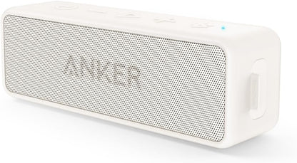 Anker Soundcore 2 Portable Bluetooth Speaker with Stereo Sound, Bluetooth 5, Bassup, IPX7 Waterproof, 24-Hour Playtime, Wireless, Speaker for Home, Outdoors, Travel