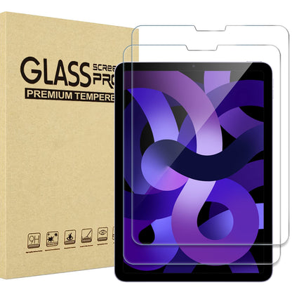 ProCase 2 Pcs Screen Protector for iPad A16 2025 11th Generation 11 Inch/iPad 10th 2022 10.9 Inch, Tempered Glass Film Guard -Clear