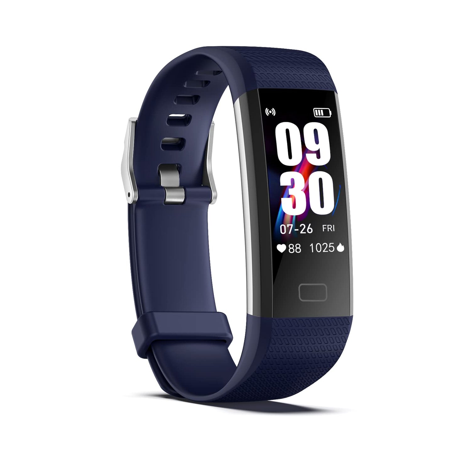 Fitness Tracker with Step/Distance/Calories Counter, Activity Tracker with Heart Rate Monitor, Slim Style Watch IP68 Waterproof, Sleep Monitor Tracker, Pedometer Watch for Women Men