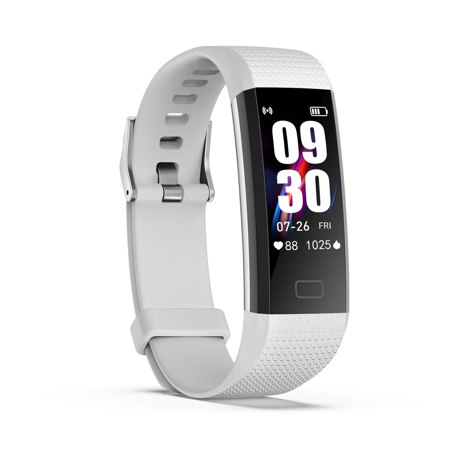 Fitness Tracker with Step/Distance/Calories Counter, Activity Tracker with Heart Rate Monitor, Slim Style Watch IP68 Waterproof, Sleep Monitor Tracker, Pedometer Watch for Women Men