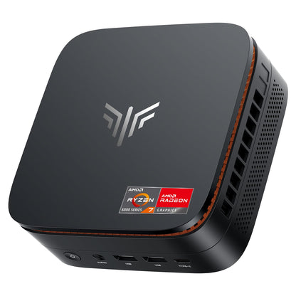 KAMRUI Pinova P1 Mini PC Win 11 Pro, AMD Ryzen 4300U 16GB RAM 1TB SSD Mini Computers (Beats N150/10110U, up to 3.7GHz), Micro Desktop PC Triple 4K Display, Dual WiFi, BT for Business Office Home