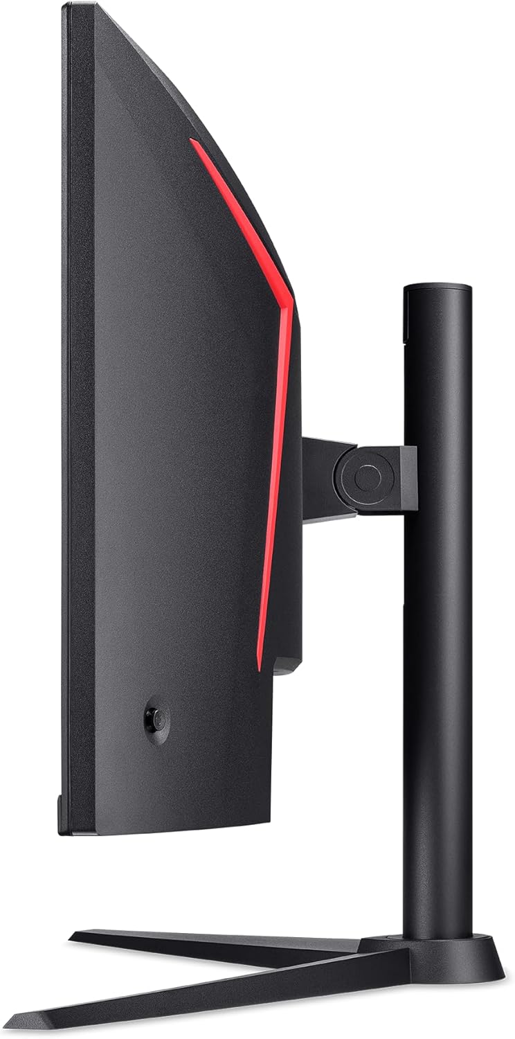 acer Nitro 34” Gaming Monitor | QHD 3440 x 1440 | 1500R 21:9 Curved | AMD FreeSync Premium | 200Hz Refresh Rate | 1ms (VRB) | sRGB 99% | 1 x Display Port 1.4 & 2 x HDMI 2.1 Ports | XZ340CUR X0bmiiphx