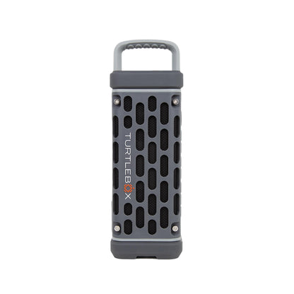 Turtlebox Ranger: Loud! Outdoor Portable Bluetooth 5.4 Speaker | Rugged, Waterproof, Ultra-Portable | Plays to 105db, Deep Bass, Shockproof, Unlimited Pairing for Full Stereo Experience, Orange
