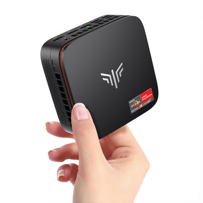 KAMRUI Pinova P1 Mini PC Win 11 Pro, AMD Ryzen 4300U 16GB RAM 1TB SSD Mini Computers (Beats N150/10110U, up to 3.7GHz), Micro Desktop PC Triple 4K Display, Dual WiFi, BT for Business Office Home