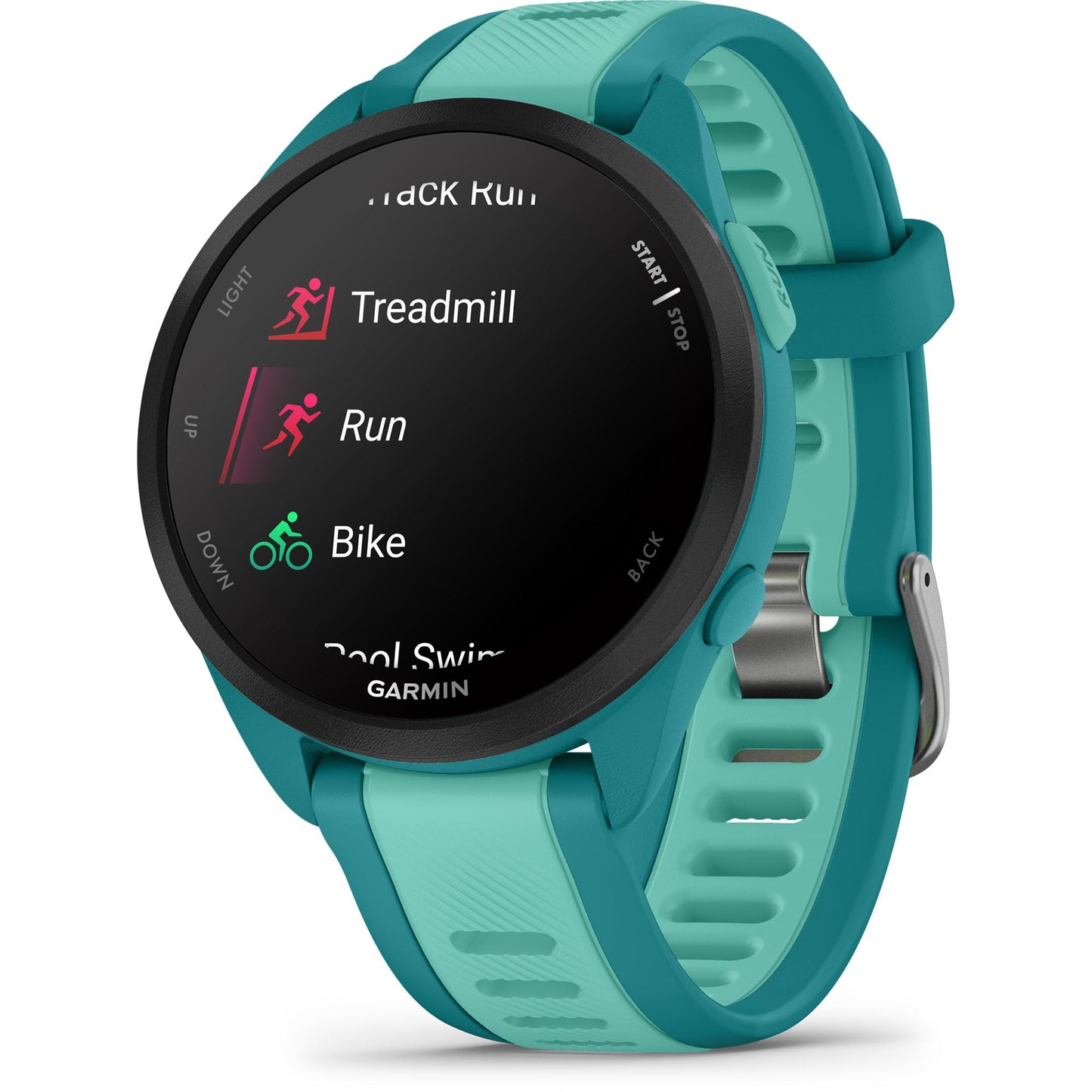 Garmin Forerunner 165, Running Smartwatch, Colorful AMOLED Display, Training Metrics and Recovery Insights, Black