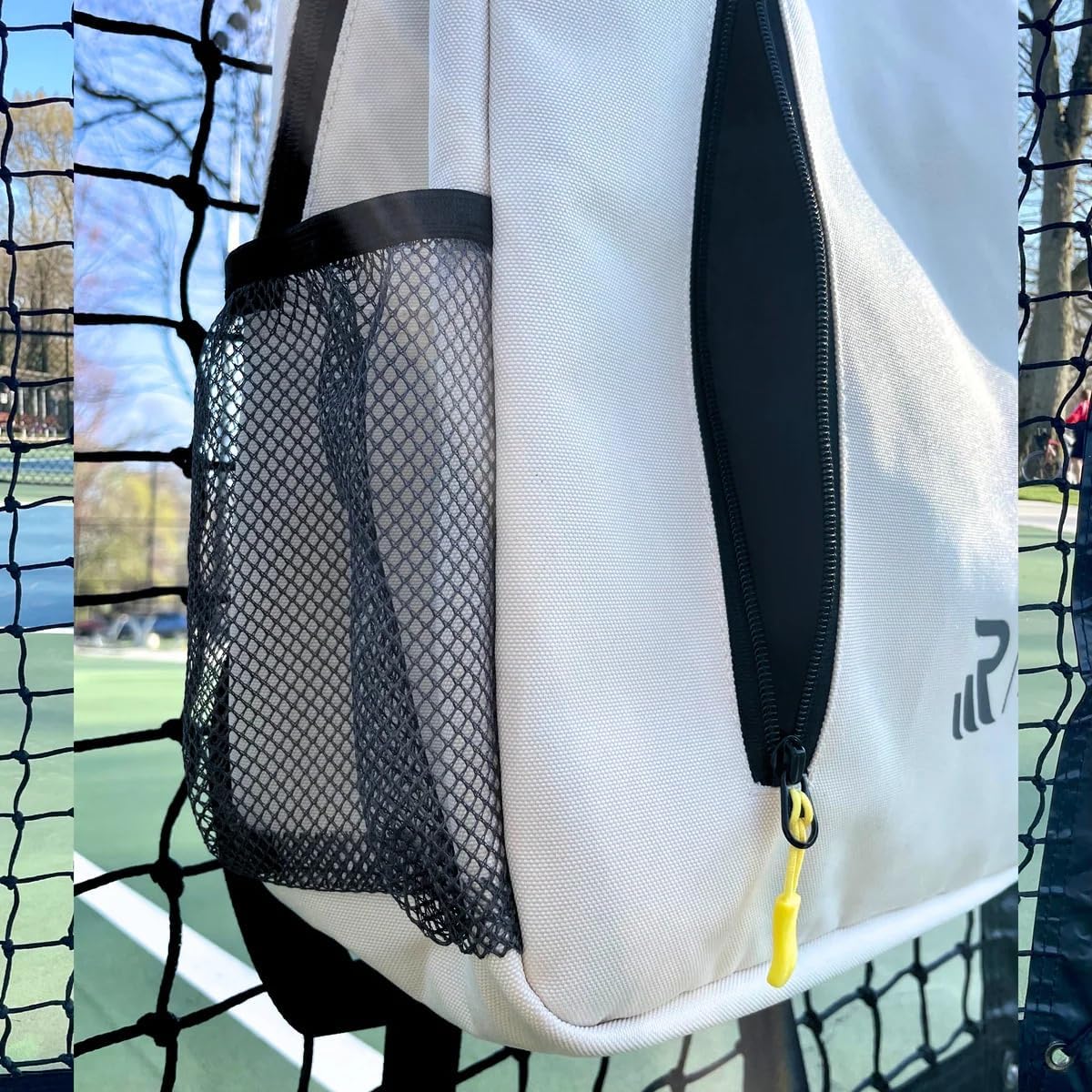 Revolin Sports Essentials Day Bag Backpack – Durable Cordura® Fabric, Holds Up to 6 Paddles, Padded Laptop Sleeve, Fence Carabiner, Water Bottle Pocket