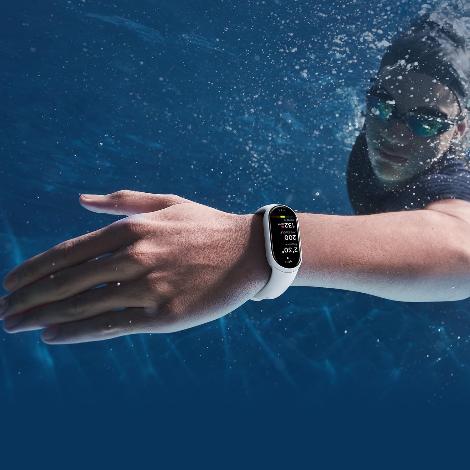 XIAOMI Mi Smart Band 10 (2025) Global Version - 1.72" AMOLED Display | 21 Days Battery Life | Touchscreen, Multi-Sport Tracker, Activity Tracker, Heart Rate Monitor | BT5.4 - (Midnight Black)