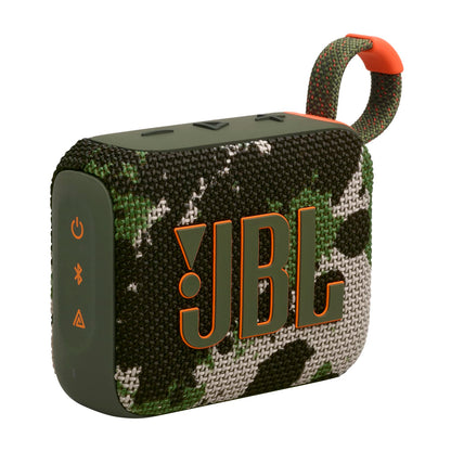 JBL Go 4 - Ultra-Portable, Waterproof and Dustproof Bluetooth Speaker, Big JBL Pro Sound with Punchy bass, 7-Hour Built-in Battery, Made in Part with Recycled Materials (Blue)