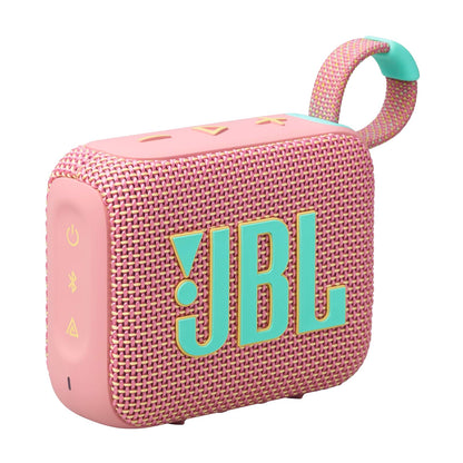 JBL Go 4 - Ultra-Portable, Waterproof and Dustproof Bluetooth Speaker, Big JBL Pro Sound with Punchy bass, 7-Hour Built-in Battery, Made in Part with Recycled Materials (Blue)