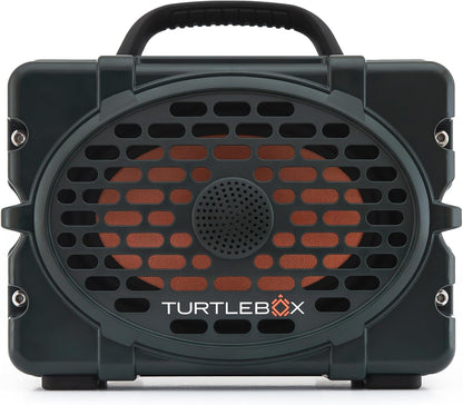 Turtlebox Original Gen 3: Portable Outdoor Bluetooth Speaker – Ultra-Loud (120dB), Waterproof (IP67), Rugged, Impact-Resistant, 3-Day Battery | Party Mode: Unlimited Pairing for Stereo Sound, Green