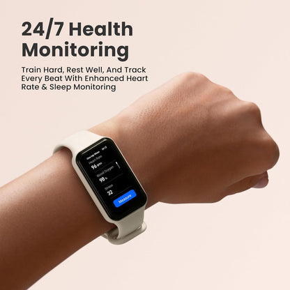 Amazfit Band 7 Activity Fitness Tracker for Men Women, 18-Day Battery Life, Alexa Built-in, 1.47”AMOLED Display, 24H Heart Rate & SPO₂ Monitoring, 120 Sports Modes, 5 ATM Water Resistant, Black