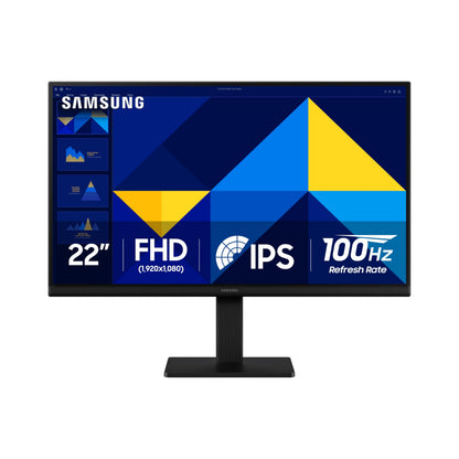 Samsung 27" (S30GD) Essential Monitor with IPS Panel and Tilt Only Stand, 100Hz Refresh Rate, Ergonomic Design, Advanced Eye Care, Game Mode, LS27D304GANXZA