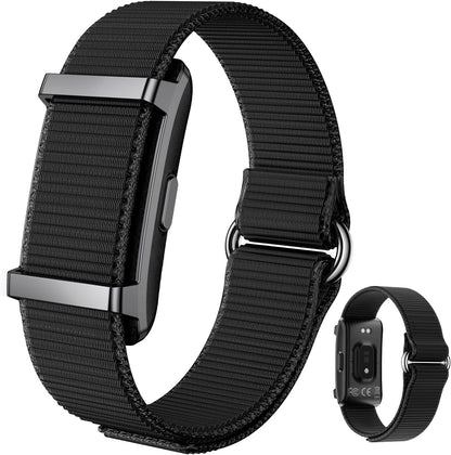 Smart Bracelet Fitness Trackers for Men Women, Smart Watch 24/7 Heart Rate Sleep Stress HRV Monitor, 170+ Sports Modes, 2 Bands, Free APP
