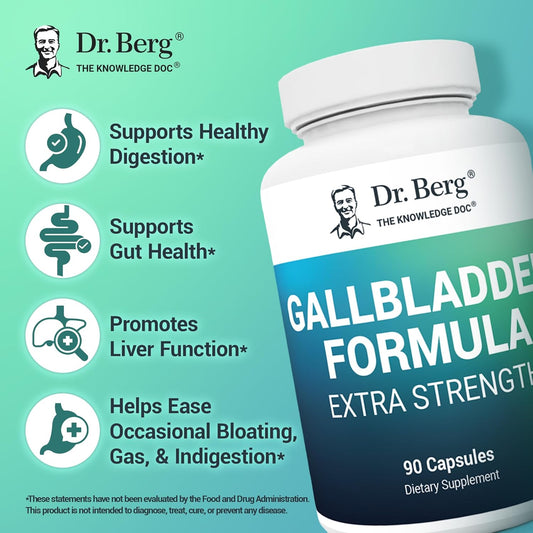 Dr. Berg’s Original Gallbladder Formula – Support Digestion & Bile Health
