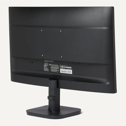 Amazon Basics 23.8-inch 1080P Computer Monitor, 120 Hz, HDMI, DP, VGA, VESA Compatible for Office, Home