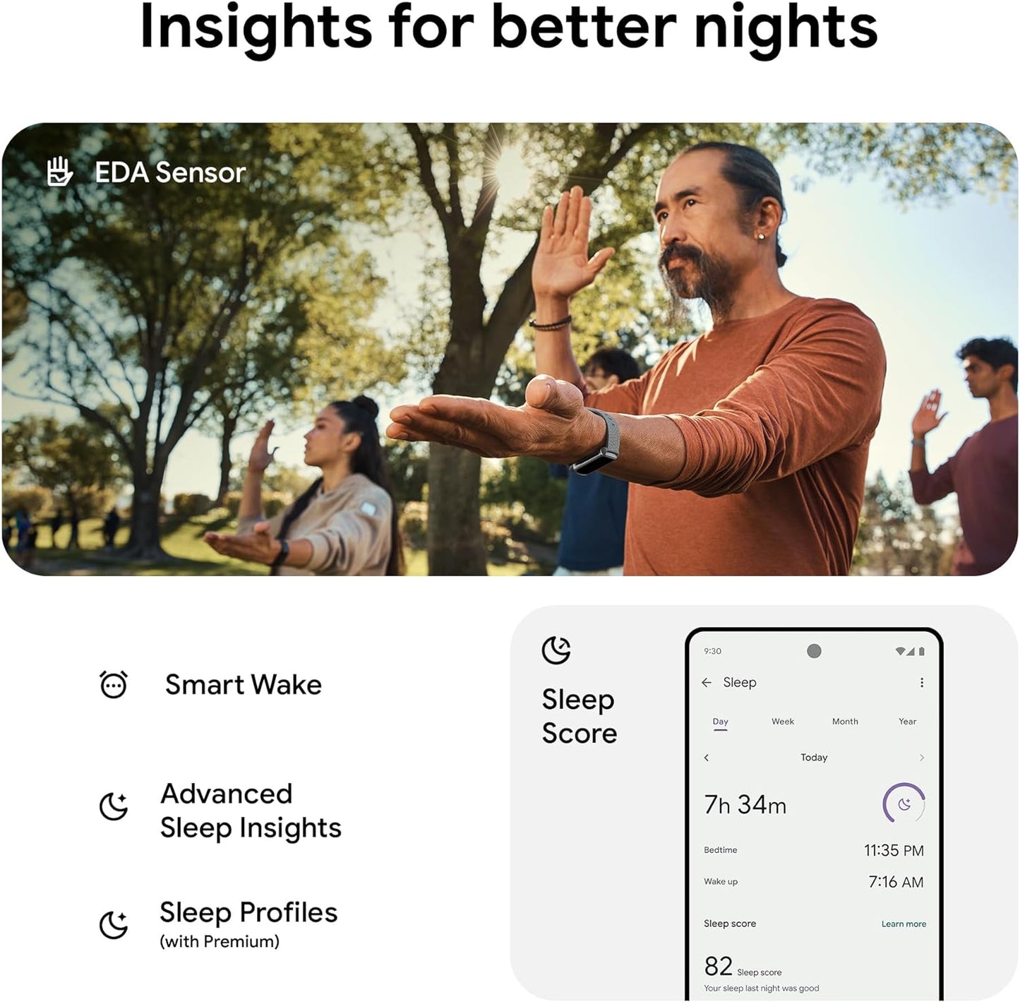 Fitbit Charge 6 Fitness Tracker with Google apps, Heart Rate on Exercise Equipment, 6-Months Premium Membership Included, GPS, Health Tools and More, Gold/Coral, One Size (S & L Bands Included)