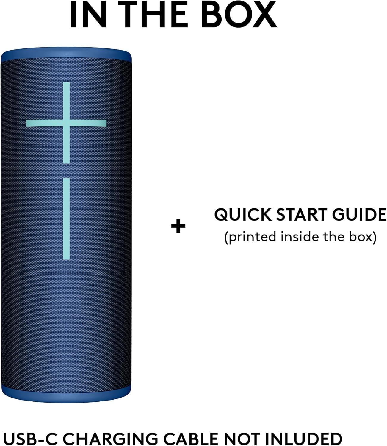 Ultimate Ears MEGABOOM 4 Portable Waterproof Bluetooth Speaker with Immersive 360-Degree Sound and Balanced Bass, Floating Speaker with 20-Hour Battery and 147ft (45m) Range - Blue