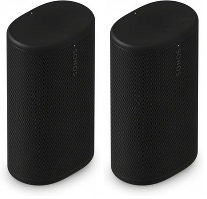 Sonos Play - Portable Bluetooth Speaker with WiFi, Alexa, 24-Hour Battery Life, Charging Base - White