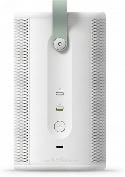 Sonos Play - Portable Bluetooth Speaker with WiFi, Alexa, 24-Hour Battery Life, Charging Base - White