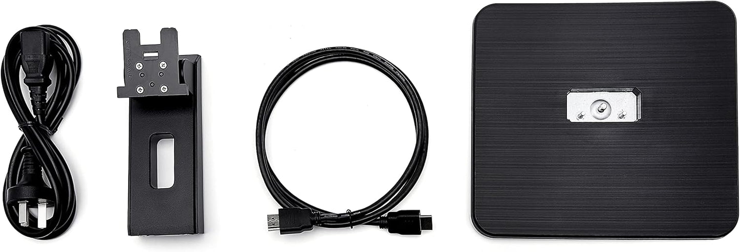 Amazon Basics 27 in IPS Monitor, Full HD 1080P, 75 Hz, Adjustable Stand, HDMI, Display Port, VGA Input, Built-in Speakers, VESA Compatible, Black