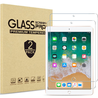 ProCase 2 Pcs Screen Protector for iPad A16 2025 11th Generation 11 Inch/iPad 10th 2022 10.9 Inch, Tempered Glass Film Guard -Clear