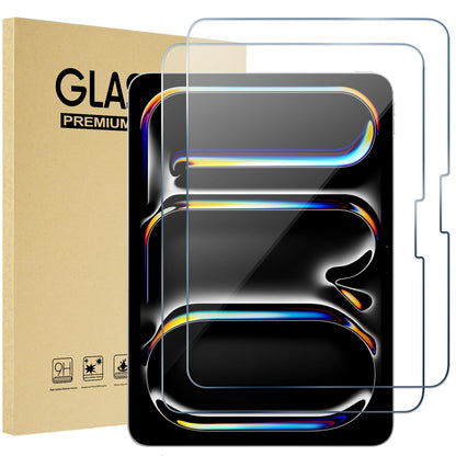 ProCase 2 Pcs Screen Protector for iPad A16 2025 11th Generation 11 Inch/iPad 10th 2022 10.9 Inch, Tempered Glass Film Guard -Clear