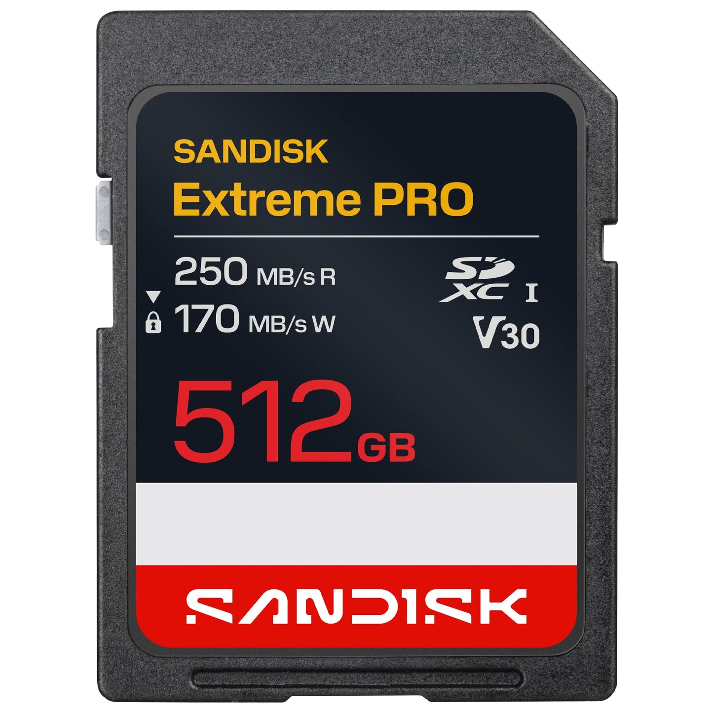 SANDISK 128GB Extreme PRO SDXC UHS-I Memory Card - C10, U3, V30, 4K UHD, SD Card - SDSDXXD-128G-GN4IN
