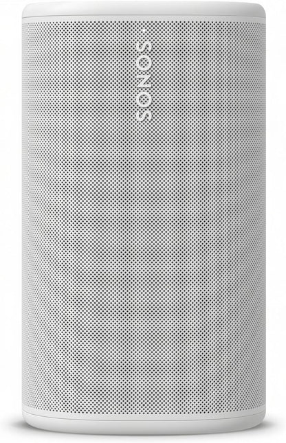 Sonos Play - Portable Bluetooth Speaker with WiFi, Alexa, 24-Hour Battery Life, Charging Base - White
