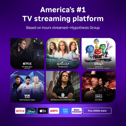 Roku Smart TV 2026 – 32-Inch Select Series, 1080p Full HD TV – Roku TV with Voice Remote – Flat Screen LED Television with Wi-Fi for Streaming Live Local News Sports & Movies, Bluetooth Headphone Mode