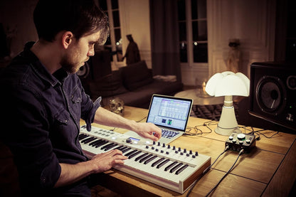 Arturia KeyLab Essential mk3 — 61 Key USB MIDI Keyboard Controller with Analog Lab V Software Included