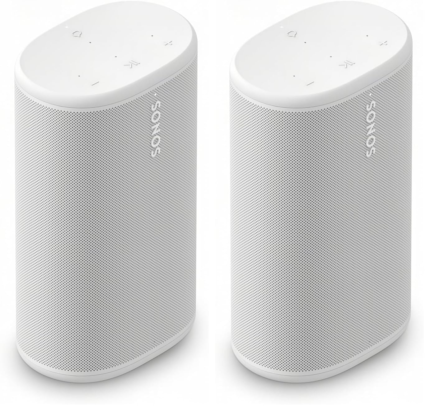 Sonos Play - Portable Bluetooth Speaker with WiFi, Alexa, 24-Hour Battery Life, Charging Base - White