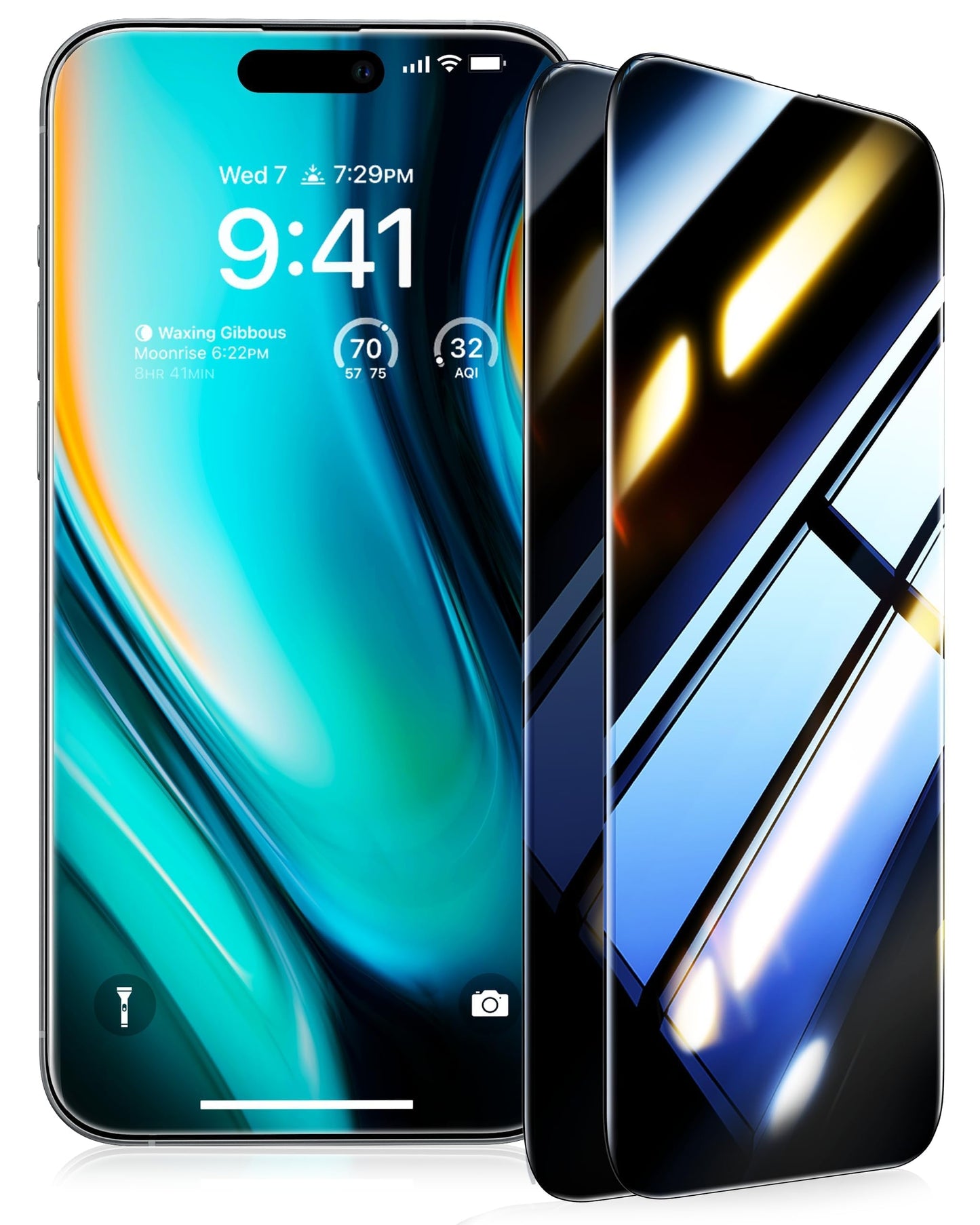 UltraGlass UNBREAK TOP 9H+ Glass for iPhone 16 Pro Max Screen Protector [NO.1 Military Grade Shatterproof] Screen Protector 16 ProMax Tempered Glass [Longest Durable] Full Edge Coverage, 2 Pack