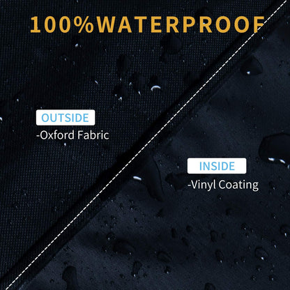Outdoor TV Cover for 40 to 42 inches LCD, LED, Waterproof, Weatherproof and Dust-Proof TV Screen Protectors with Cleanig Cloth (42 inch,Black)