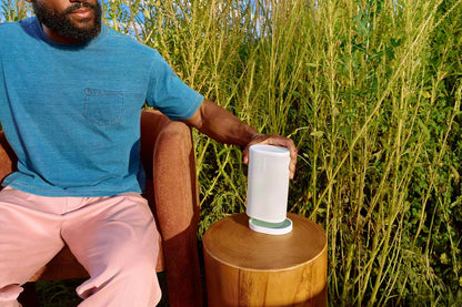 Sonos Play - Portable Bluetooth Speaker with WiFi, Alexa, 24-Hour Battery Life, Charging Base - White