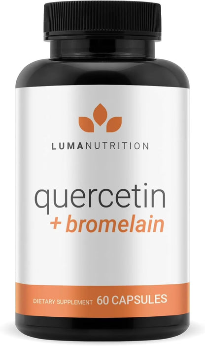 Luma Nutrition Quercetin with Bromelain – High-Absorption Antioxidant Formula