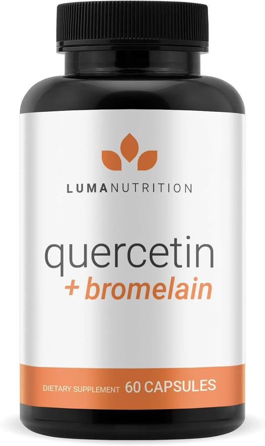 Luma Nutrition Quercetin with Bromelain – High-Absorption Antioxidant Formula