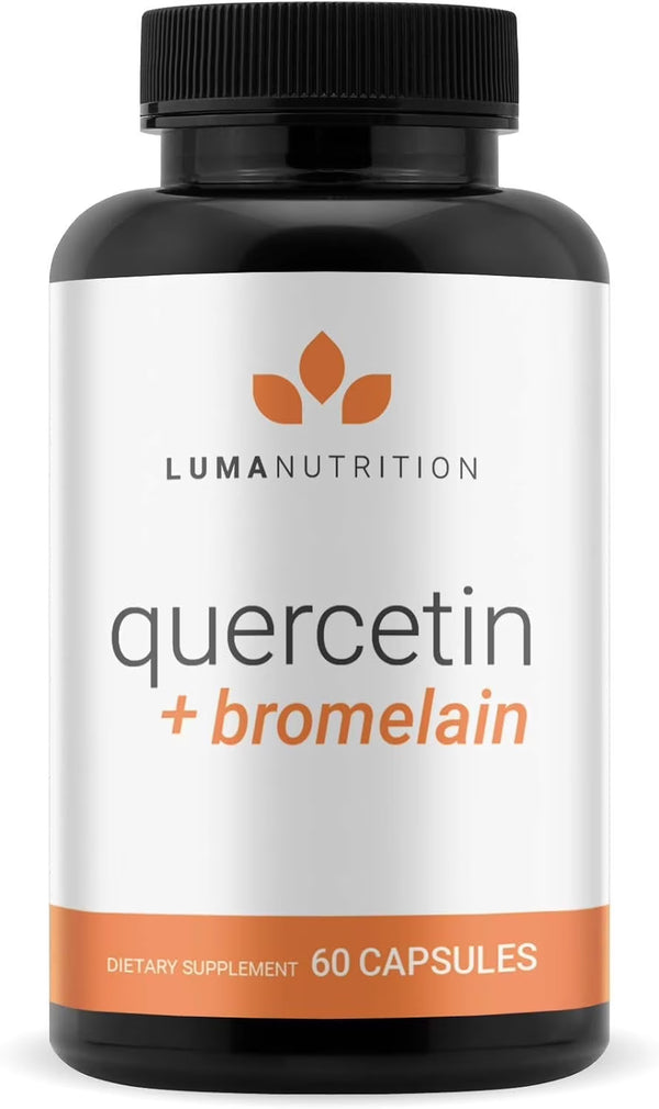 Luma Nutrition Quercetin with Bromelain – High-Absorption Antioxidant Formula