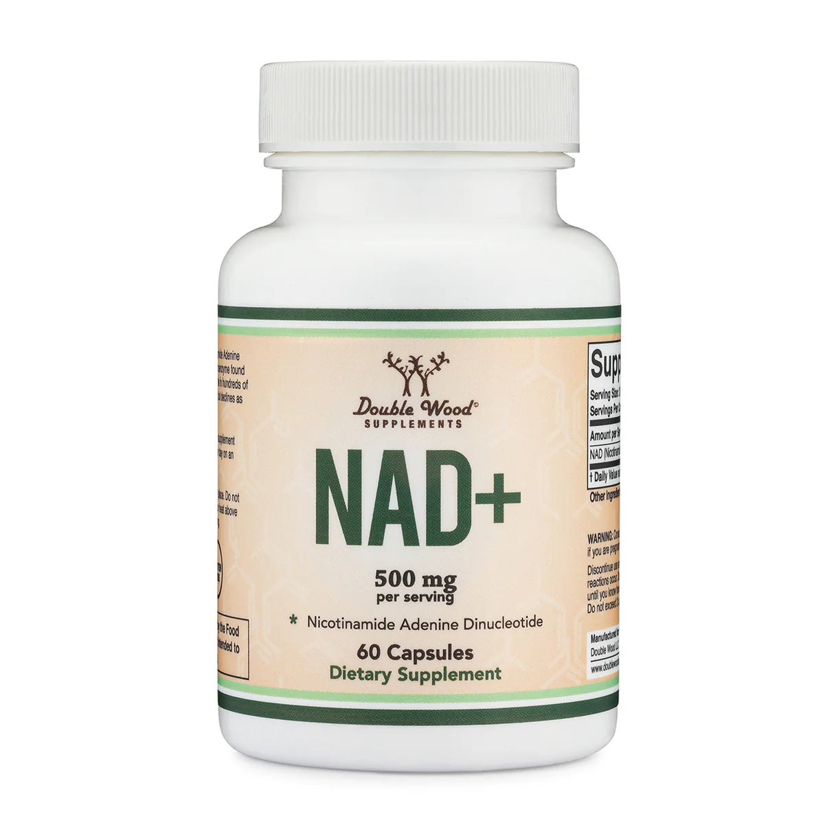 Pure NAD+ Booster Supplement (500mg) – Advanced Cellular Energy, Anti-Aging & Metabolic Support – 60 Capsules