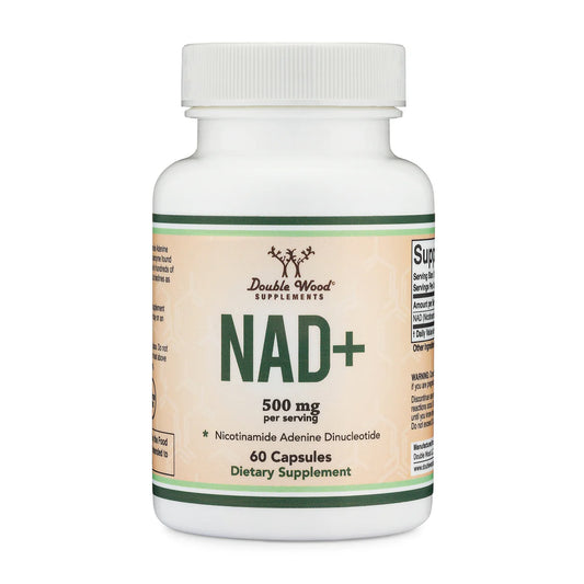 Pure NAD+ Booster Supplement (500mg) – Advanced Cellular Energy, Anti-Aging & Metabolic Support – 60 Capsules