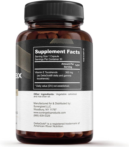 Sunergetic Premium Annatto Tocotrienol Supplement – Vitamin E Support